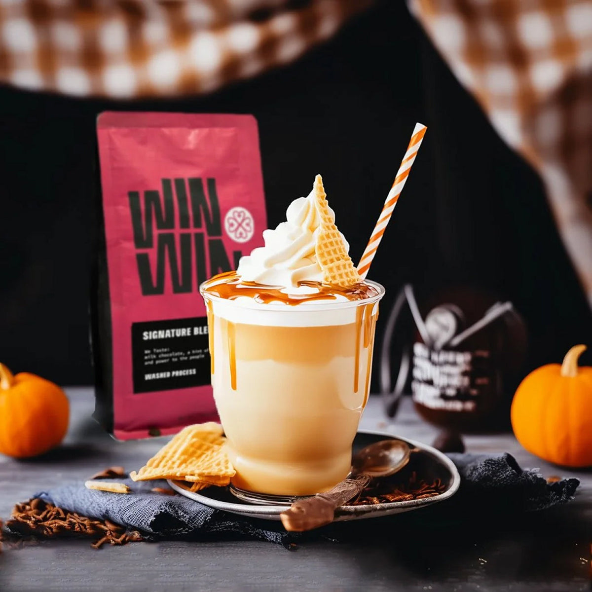Win Win Butterscotch Latte