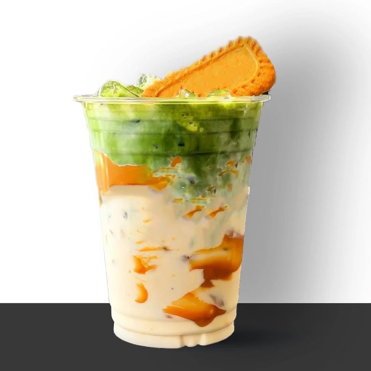 Matcha Biscoff Latte – with WIN WIN Signature Blend
