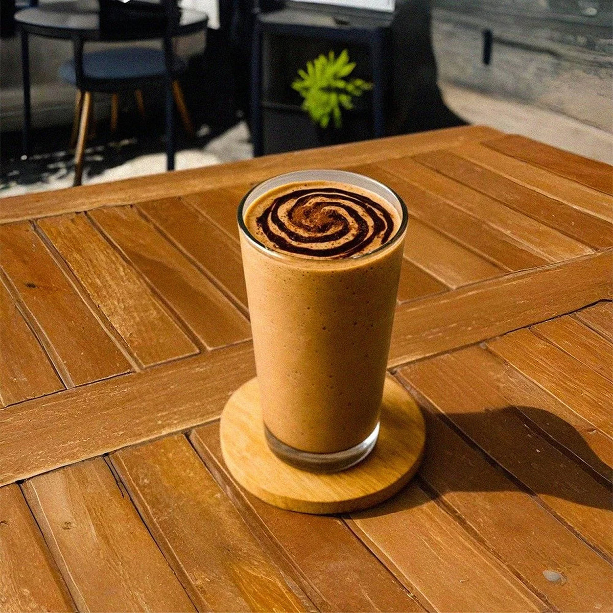 Win Win End Zone Espresso Shake